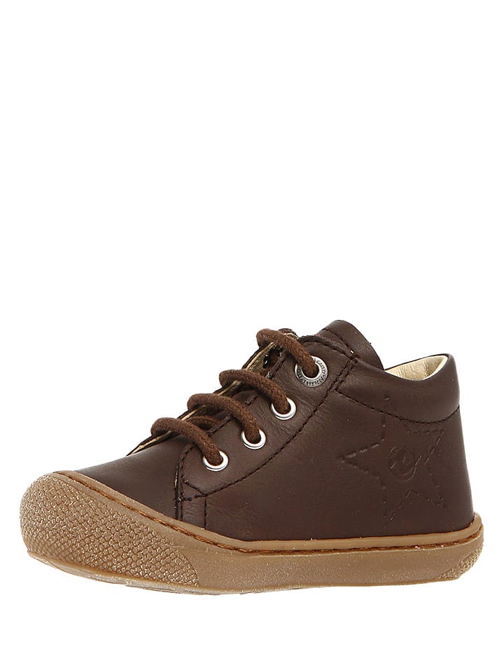 Naturino Leder-Sneakers in Braun günstig kaufen