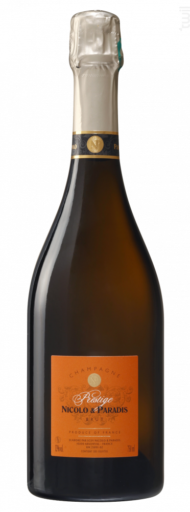 Champagne Prestige Champagne Nicolo et Paradis