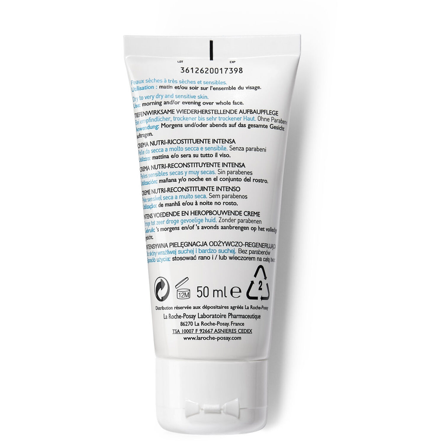 la roche-posay Nutritic Intense Crème Nutri-Reconstituante Profonde 50 ml