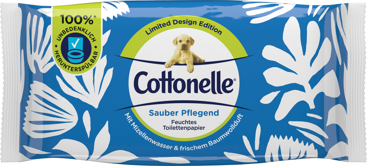 Feuchtes Toilettenpapier Sauber Pflegend, 42 St