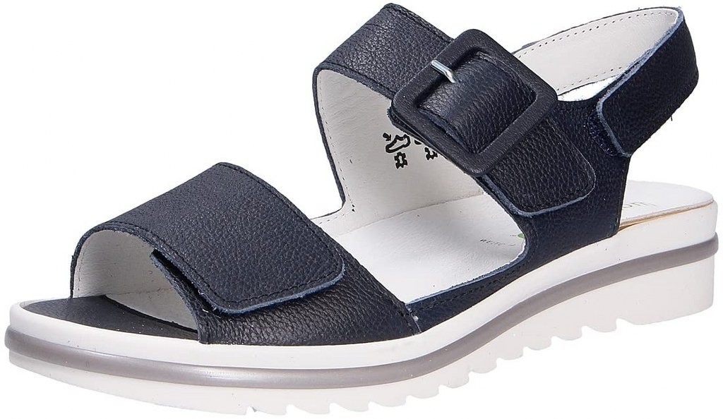 WALDLÄUFER Komfort Sandalen blau