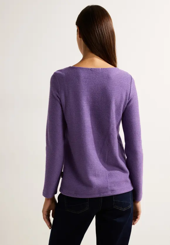 CECIL Struktur Langarmshirt