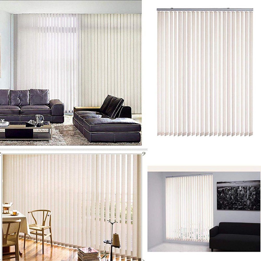 Jalousie Slat Blind Weight Plates,12 Stück Slat Blind Replacement Parts 89 mm, SCRTD, für Vertikaljalousien Gewichte Slats Curtain Door Window