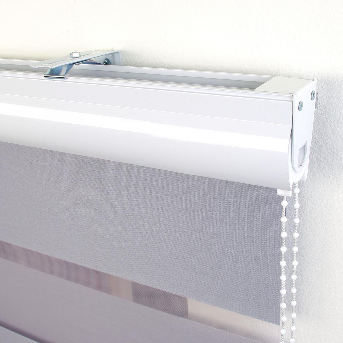 Bella Casa Duo-Rollo mit Kasette, Rollo, 160 x 80 cm (H x B) silber