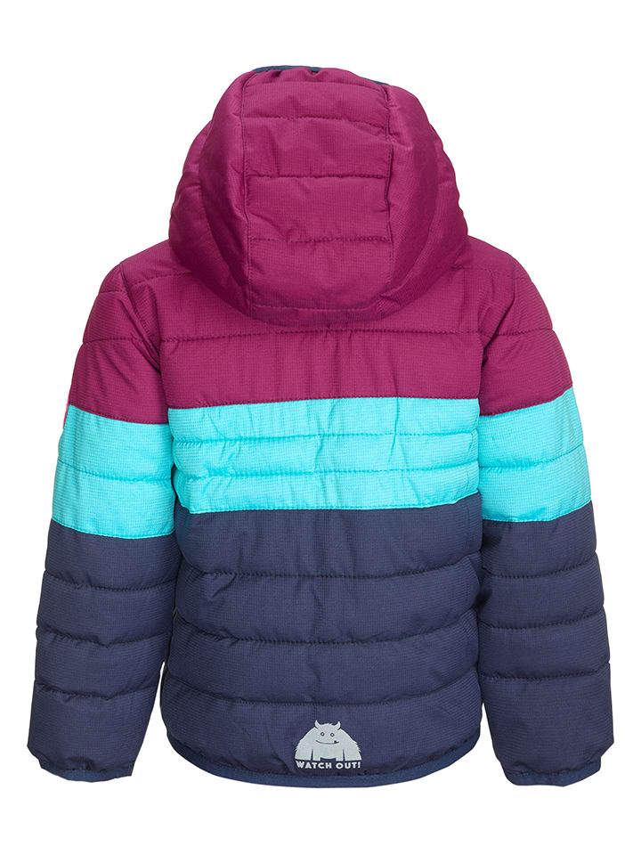 Killtec Steppjacke  in Dunkelblau/ Hellblau/ Pink günstig kaufen
