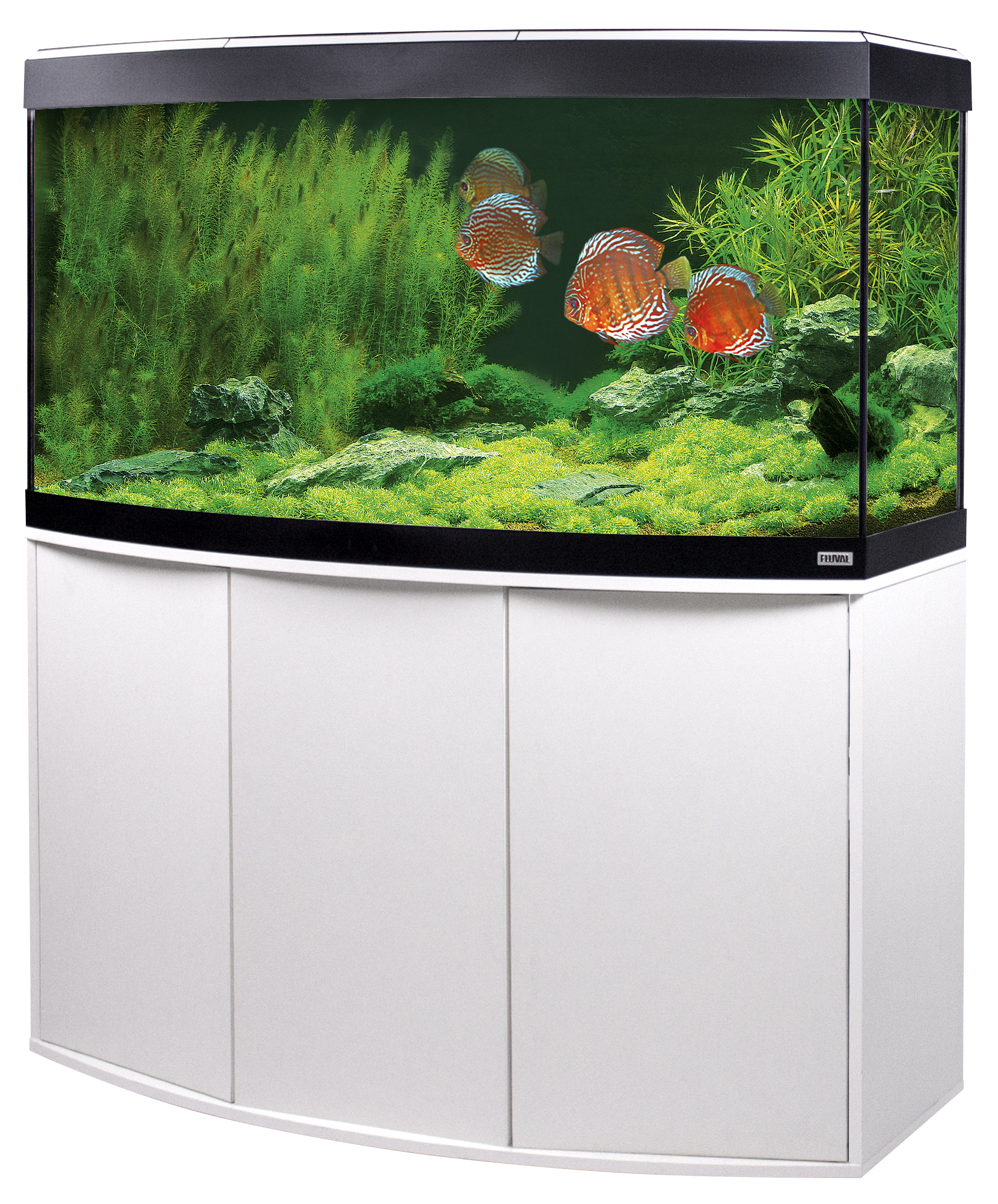 Hagen Aquarienkombinationen Hagen Fluval Vicenza 260 Kombi Weiß