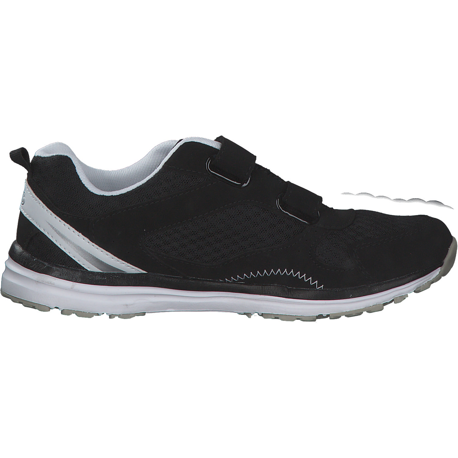 EB-Sport 121028, Sneakers Low, Herren, schwarz/weiss