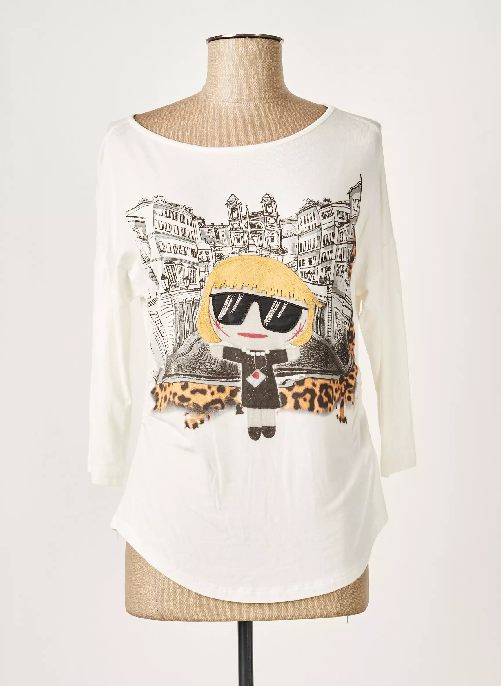 Eleonora Amadei Tshirts Femme couleur blanc