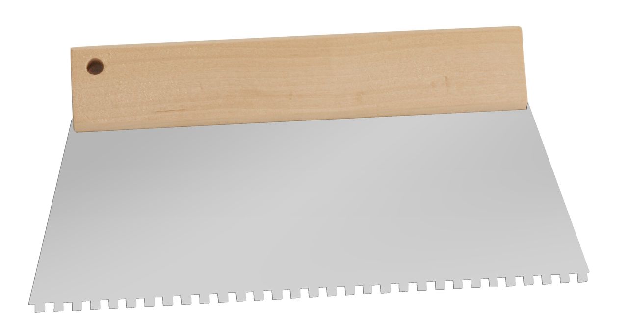 TECTOOL KLEBERVERTEILSPACHTEL E4, TRAPEZFORM, 180MM