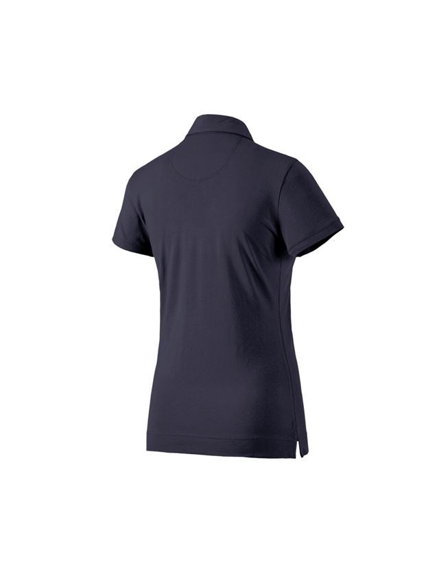 e.s. Polo-Shirt cotton stretch, Damen