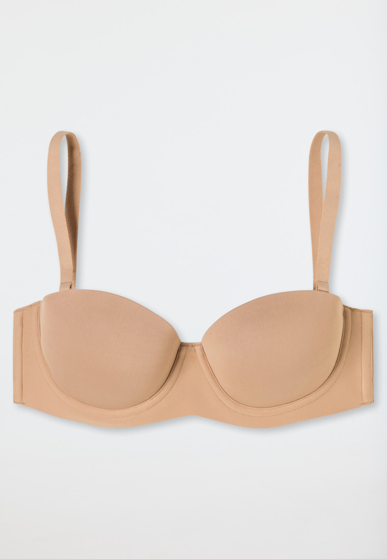 Bandeau-BH mit abnehmbaren Trägern und gleitenden Cups - Unique Micro