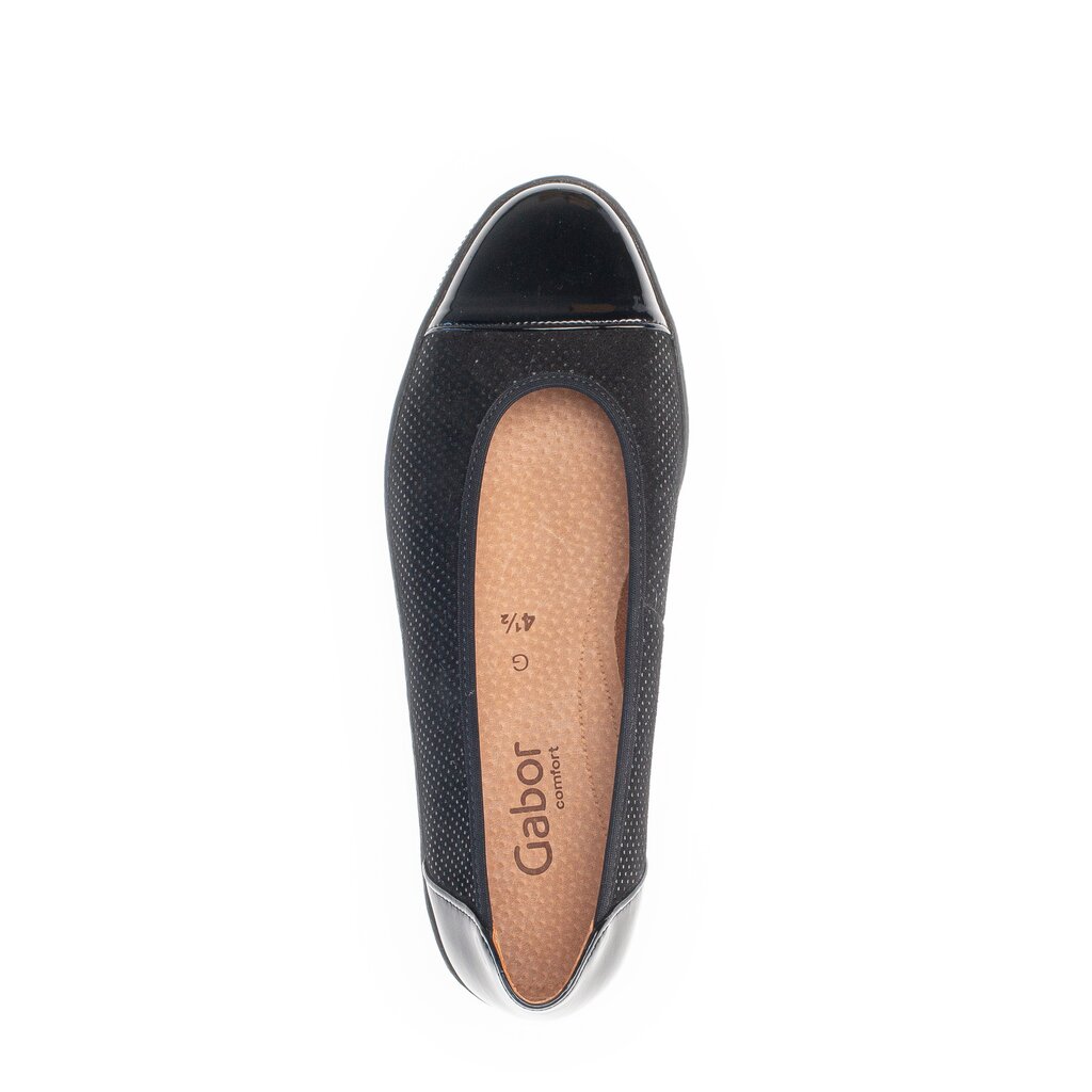 Gabor comfort Sportliche Ballerina schwarz