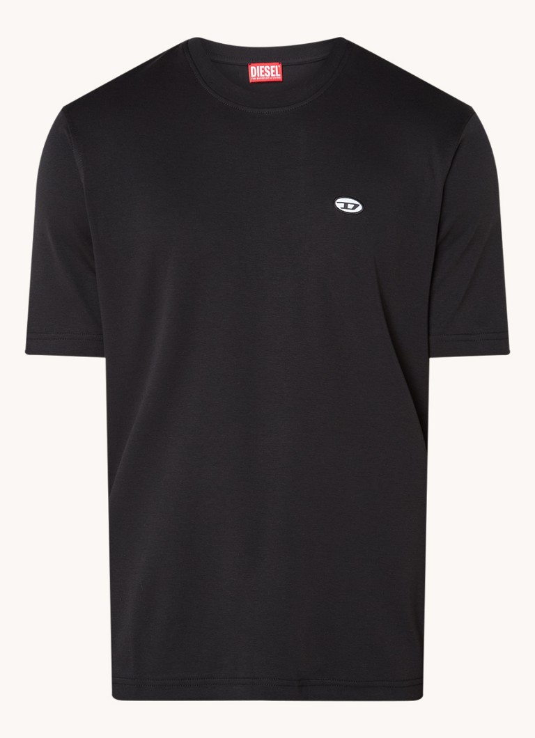 Tricou Diesel T-Adjust-Doval cu logo brodat