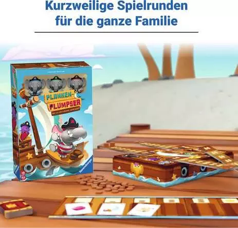 Planken-Plumpser - Kinderspiel ab 5 Jahren