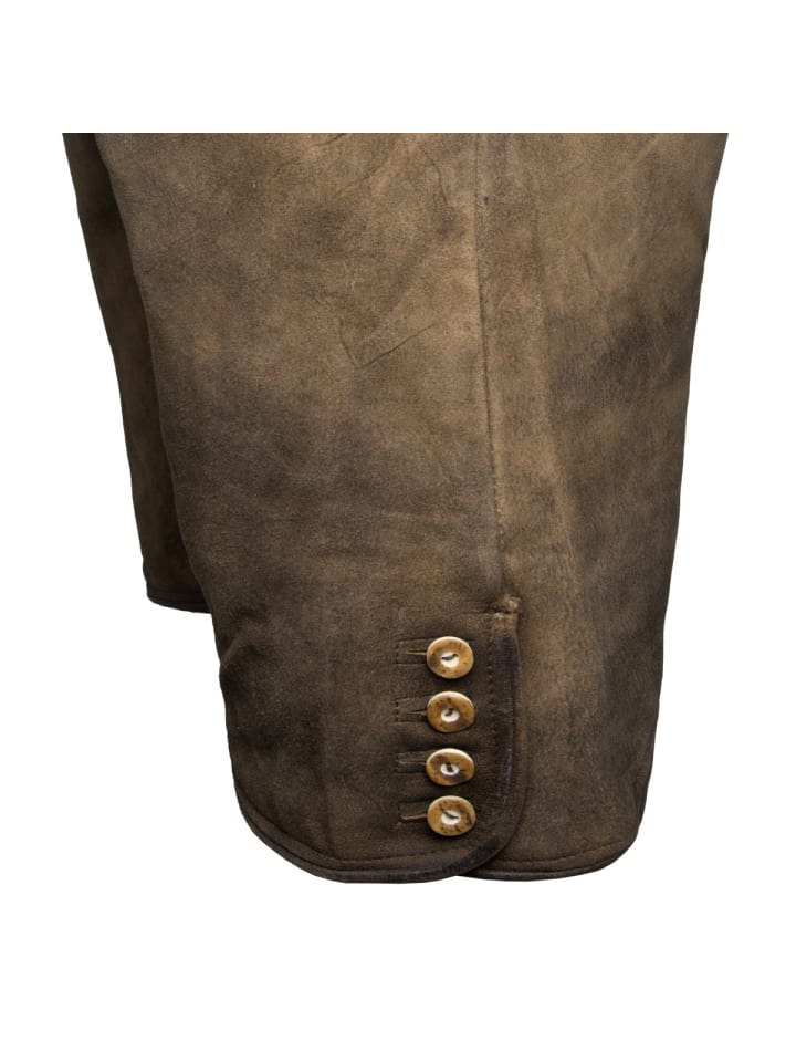 Stockerpoint Lederhose Fred in braun günstig kaufen