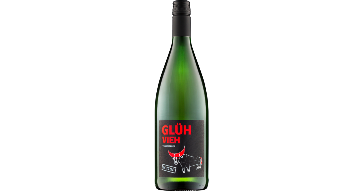 Metzger Glühvieh Winzerglühwein Weiß 1 L