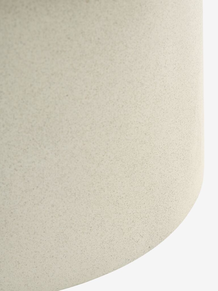 LYDUM LYDUM salongbord Ø60 gråbeige fibersement