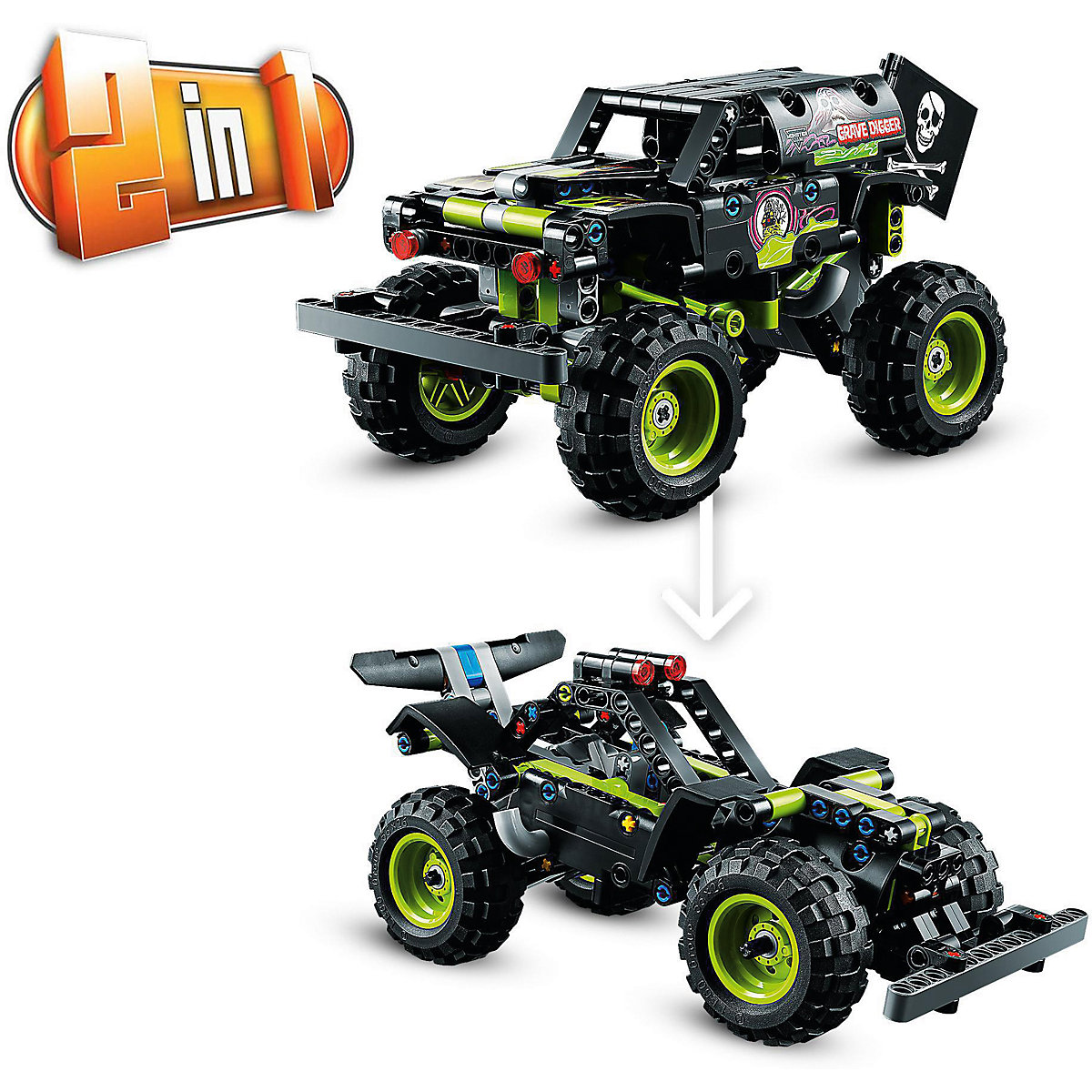 LEGO® Technic 42118 Monster Jam™  Grave Digger™