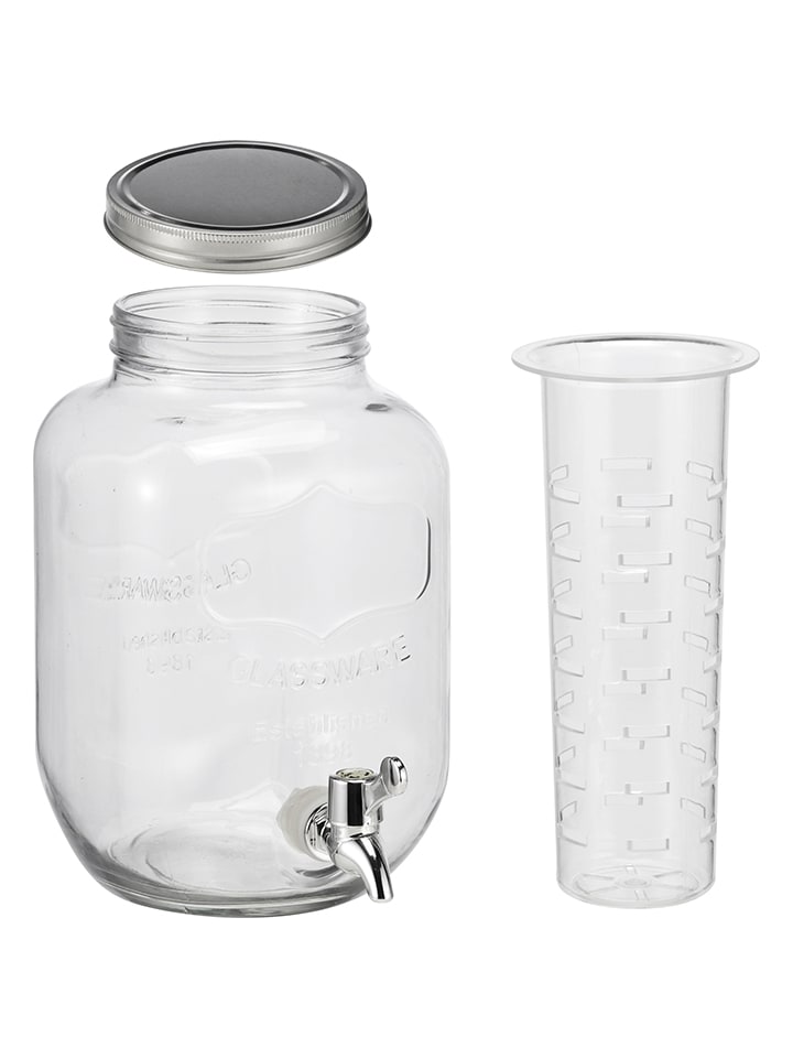 Chefware Getränkespender in Transparent/ Silber - 4 l günstig kaufen onesize