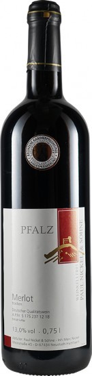 2020 Merlot trocken - Weinkellerei Paul Nickel & Söhne