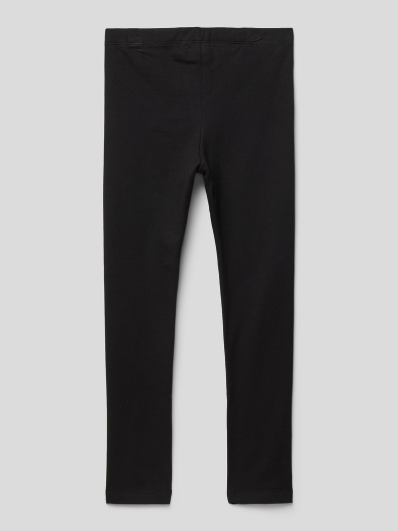 Leggings mit elastischem Bund Modell 'KMGEMILI' in schwarz