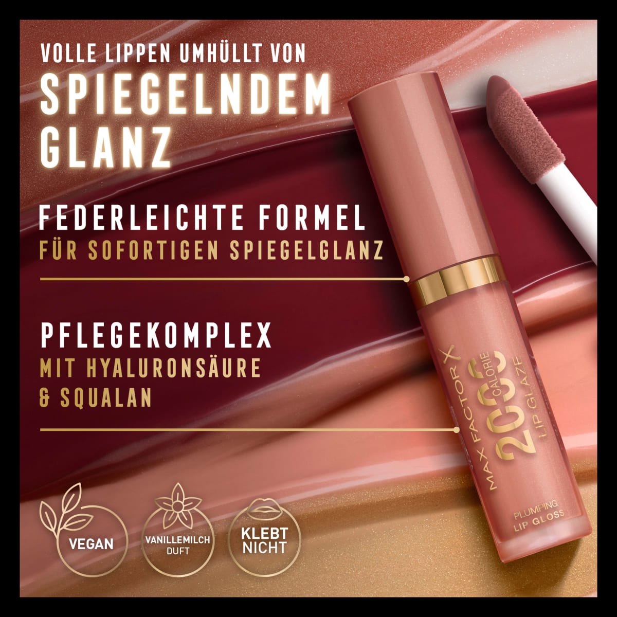 Lipgloss 2000 Calorie Lip Glaze 085 Floral Cream, 4,4 ml
