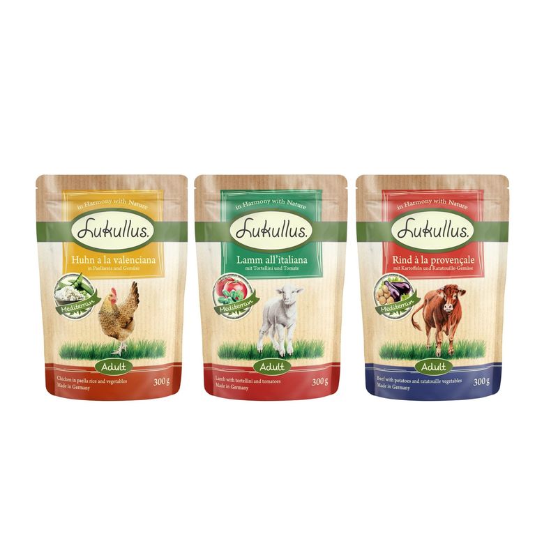 Sparpaket Lukullus Frischebeutel 48 x 300 g