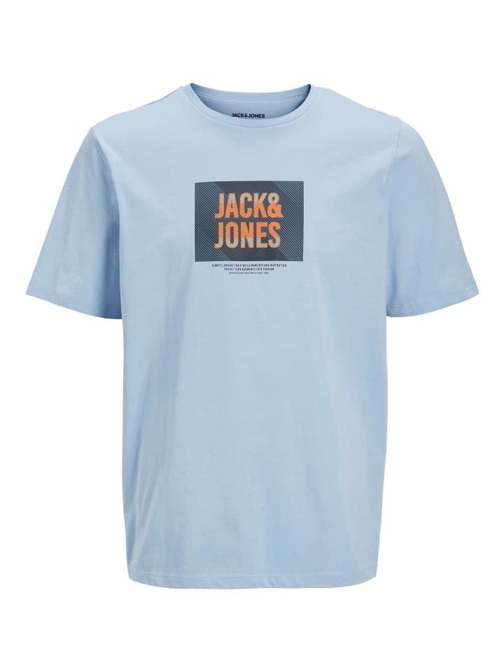 JACK & JONES PLUS T-shirt in Chambray Blue günstig kaufen