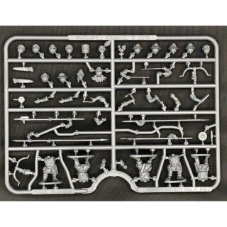Classic Fantasy Halfling Militia (40) (28mm)