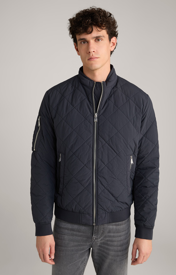 Steppjacke Thore in Navy
