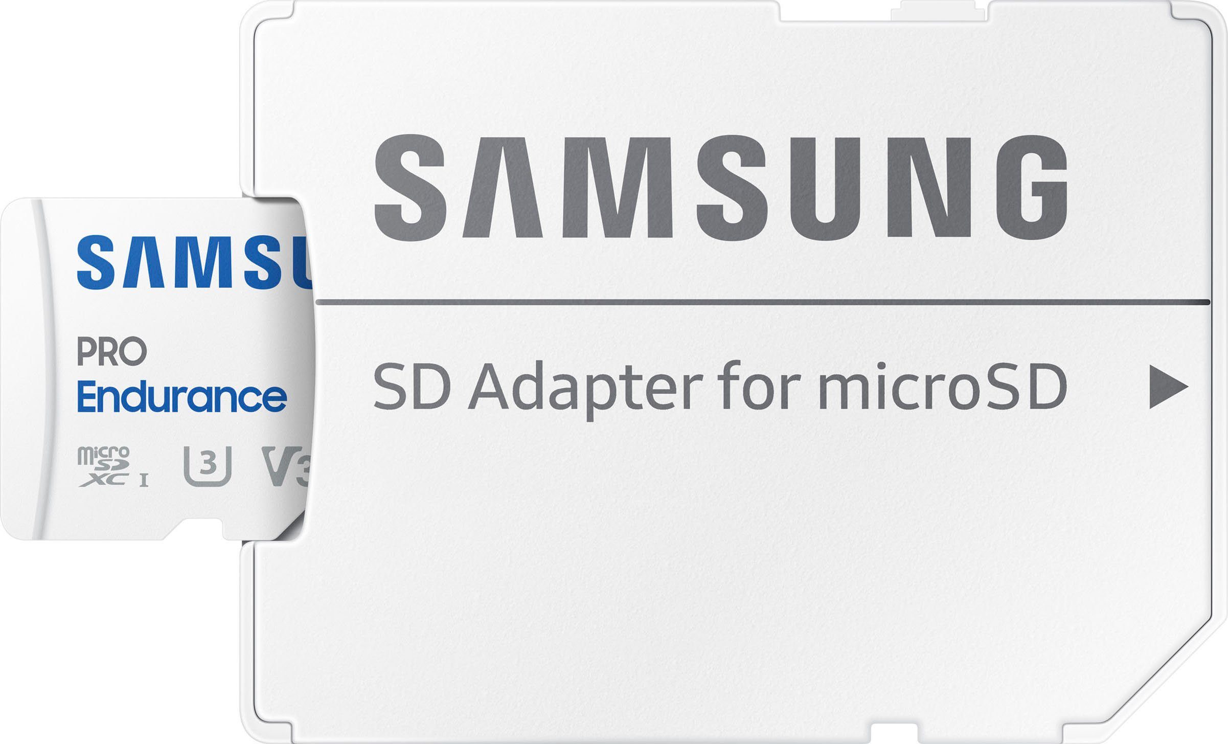Samsung microSD PRO Endurance Speicherkarte (128 GB, Class 10, 100 MB/s Lesegeschwindigkeit)