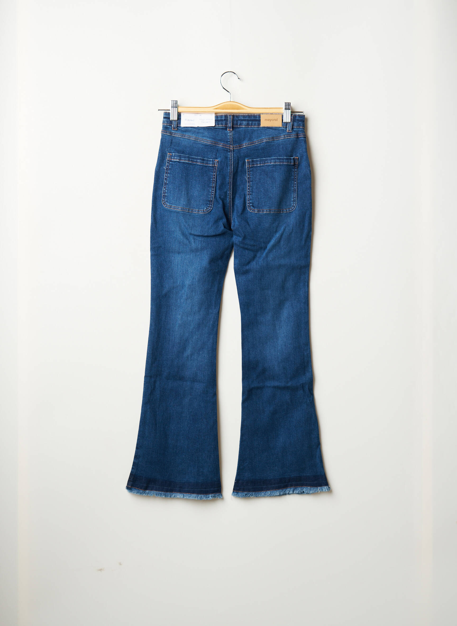 Mayoral Jean Flare Fille couleur bleu