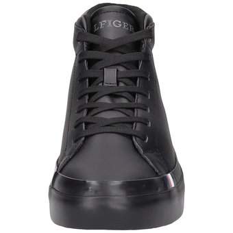 Tommy Hilfiger Modern Vulc Lth Hi WL in schwarz
