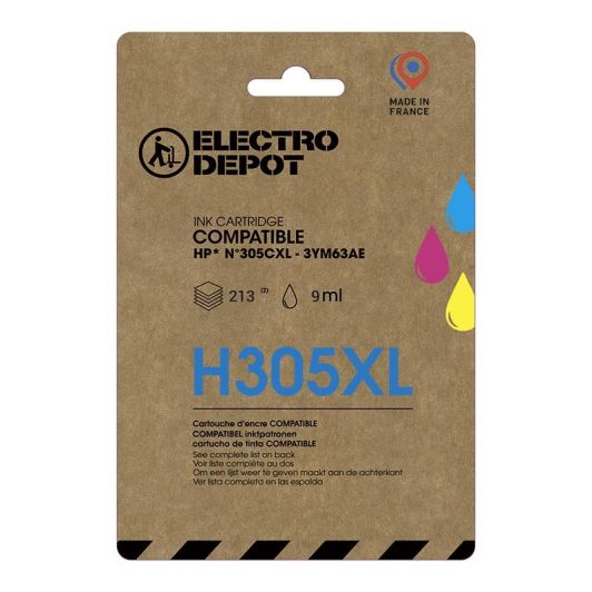 Cartuș de cerneală ELECTRO DEPOT compatibil HP H305 culoare XL