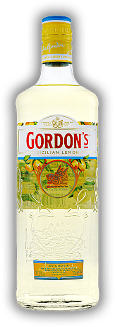 Gordon's Sicilian Lemon Gin Gordon's Sicilian Lemon Gin Gin mit dem Aroma sizilianischer Limonen. 0,7	 Liter - Vol 37,5%