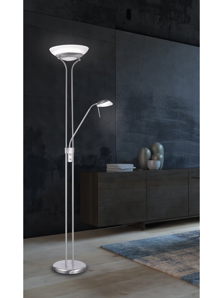 FISCHER & HONSEL LED-Stehleuchte Pool TW in Nickelfarben - (H)182 x (D)32 cm günstig kaufen onesize