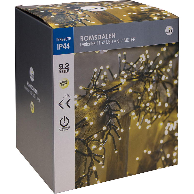 Home Lyslenke 1152 LED Varmhvit, Romsdalen