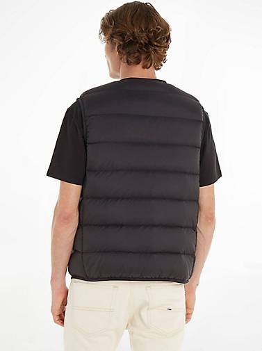 TOMMY-JEANS Herren Steppweste LIGHT DOWN