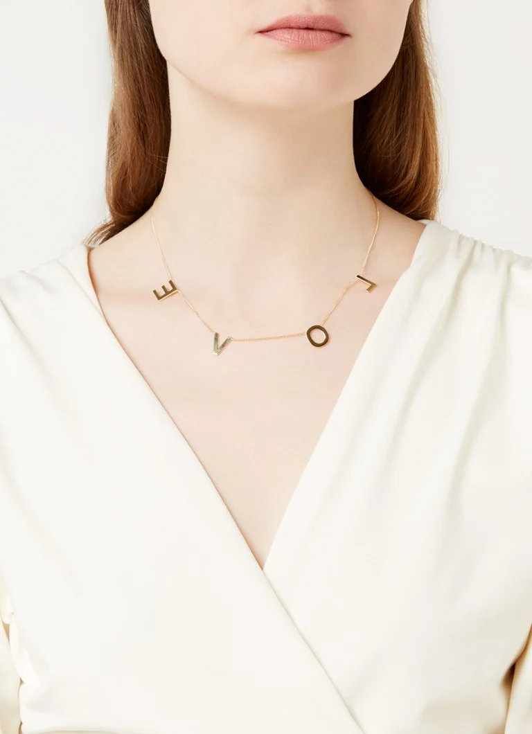 Κολιέ LOTT. gioielli Symbol Love XL επιχρυσωμένο