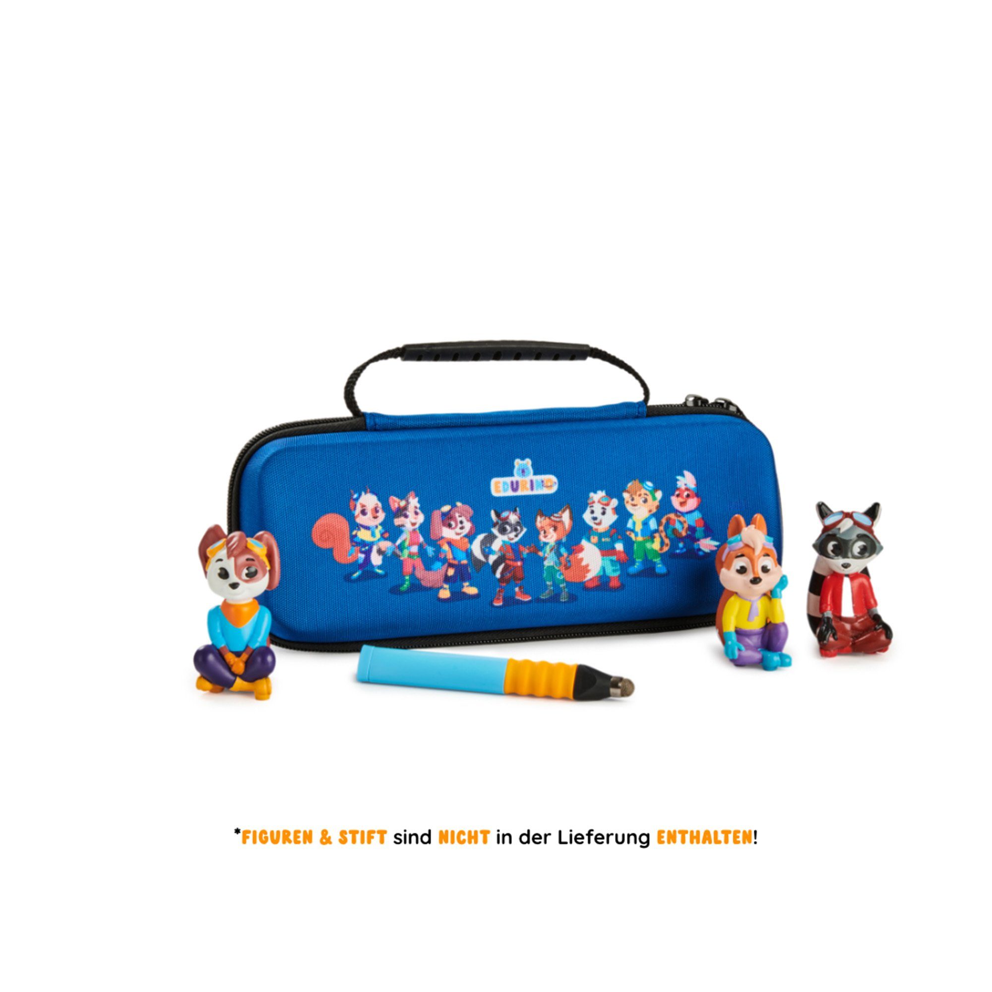 Edurino Aufbewahrungstasche Tasche Edurino Sammelmäppchen Aufbewahren von Figuren Small Blau
