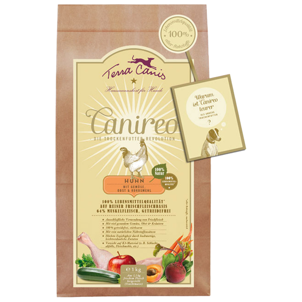 Terra Canis Canireo Huhn 1kg günstig kaufen bei ZooRoyal