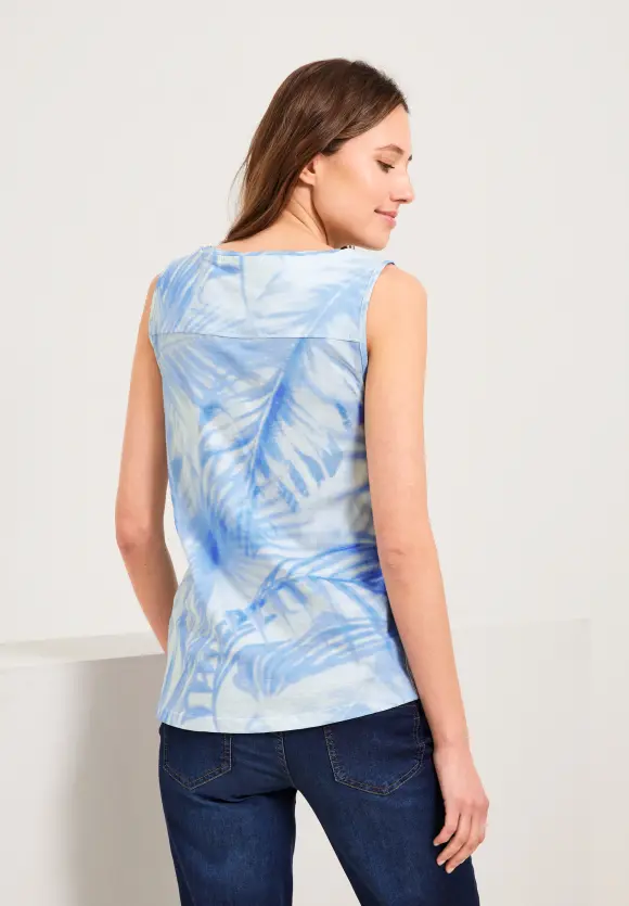 CECIL Top mit Blätterprint