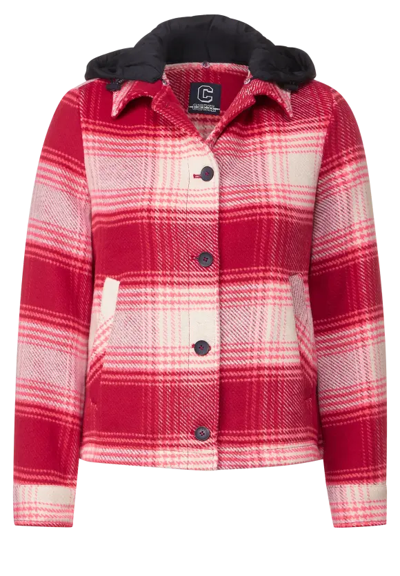 CECIL Karojacke mit Kapuze