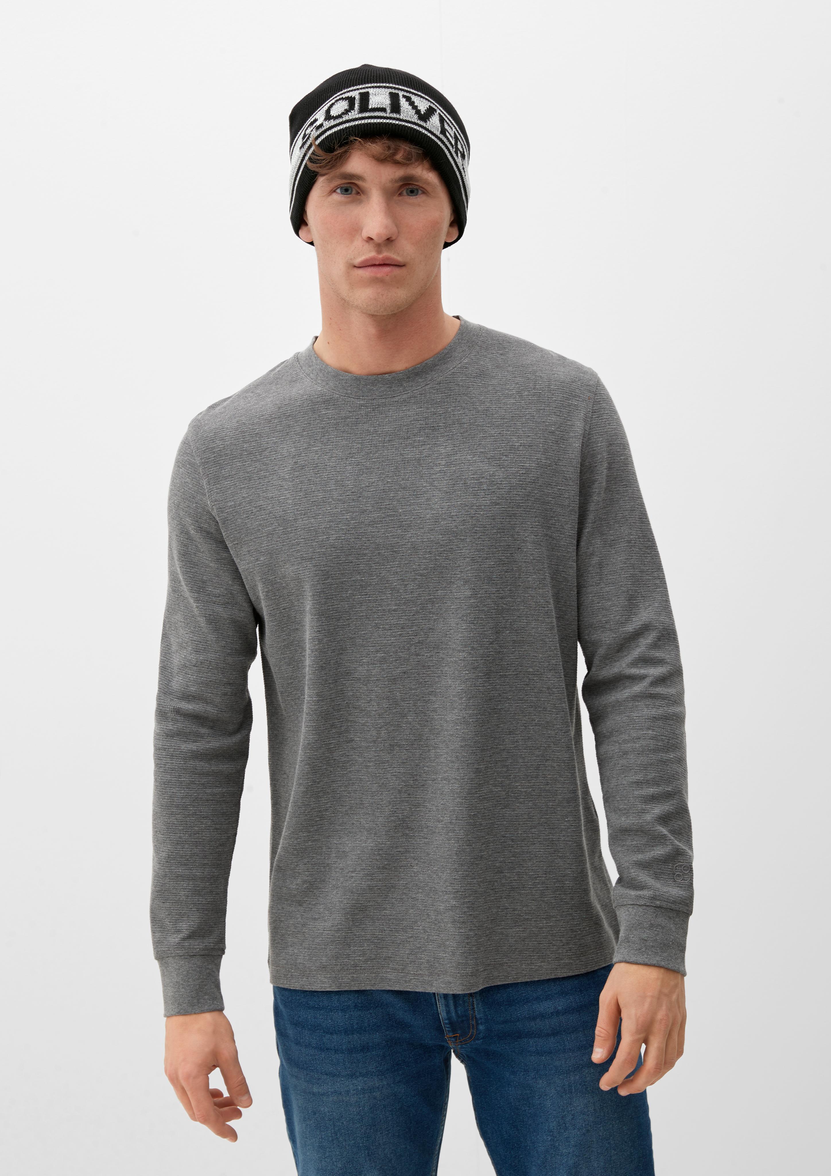 Strickmütze im Logo-Jacquard-Design  2125824-99X1