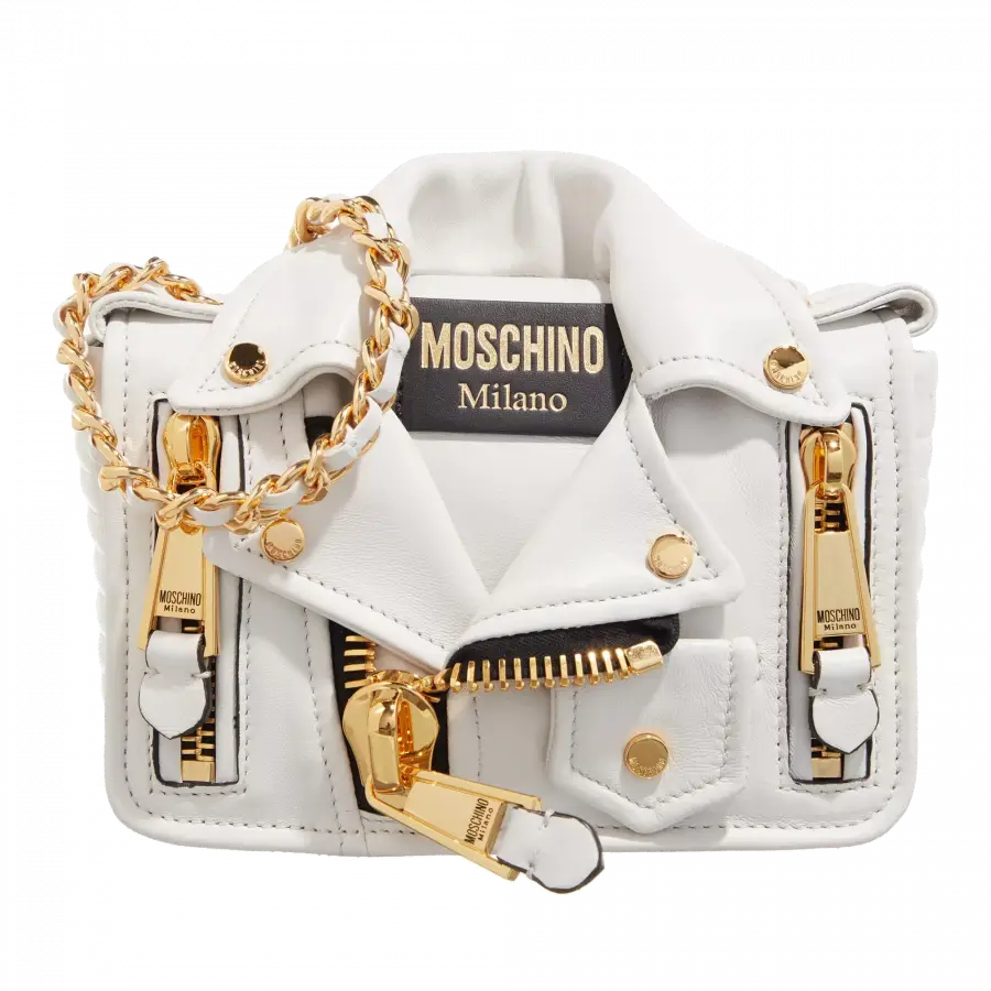 Moschino - Moschino Shoulder Bags Textil White - weiß