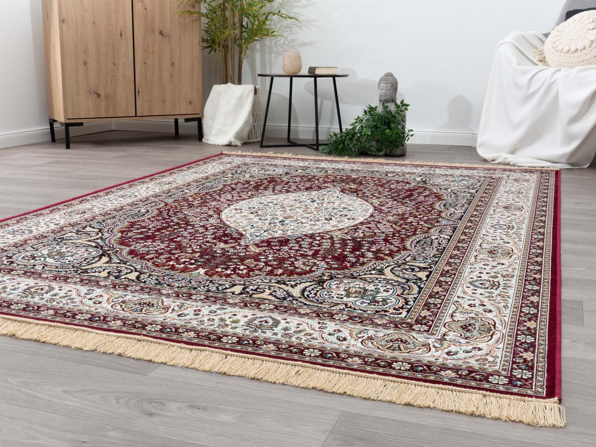 Teppich Riad Kirman, Steffensmeier, Rechteckig, Orientalischer Stil, Schlafzimmer, Wohnzimmer
