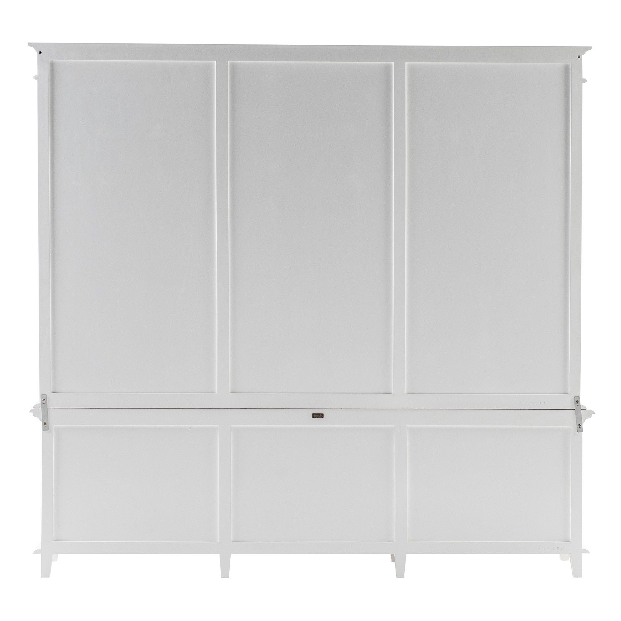 Novasolo Küchenbuffet Skansen Verstellbare Regale, Triple-Bay Hutch Kabinett