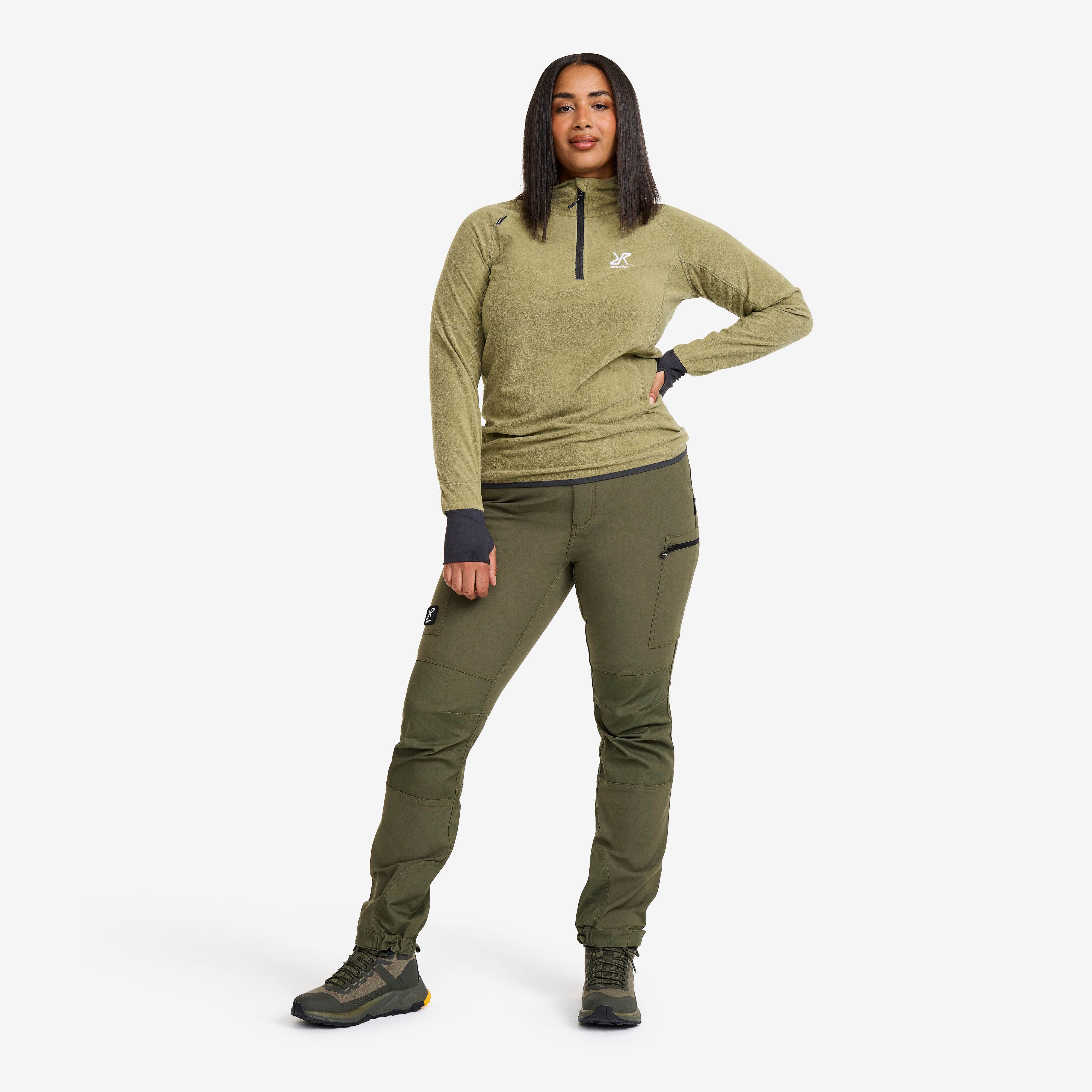 Trekker Fleece Femme Aloe
