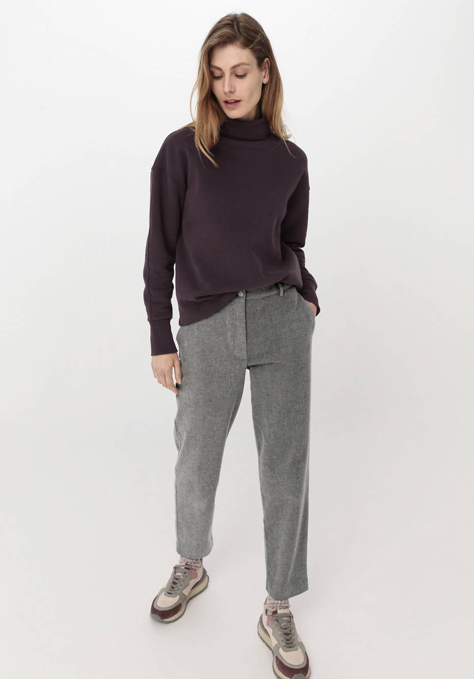 Sweatshirt BetterRecycling aus reiner Bio-Baumwolle