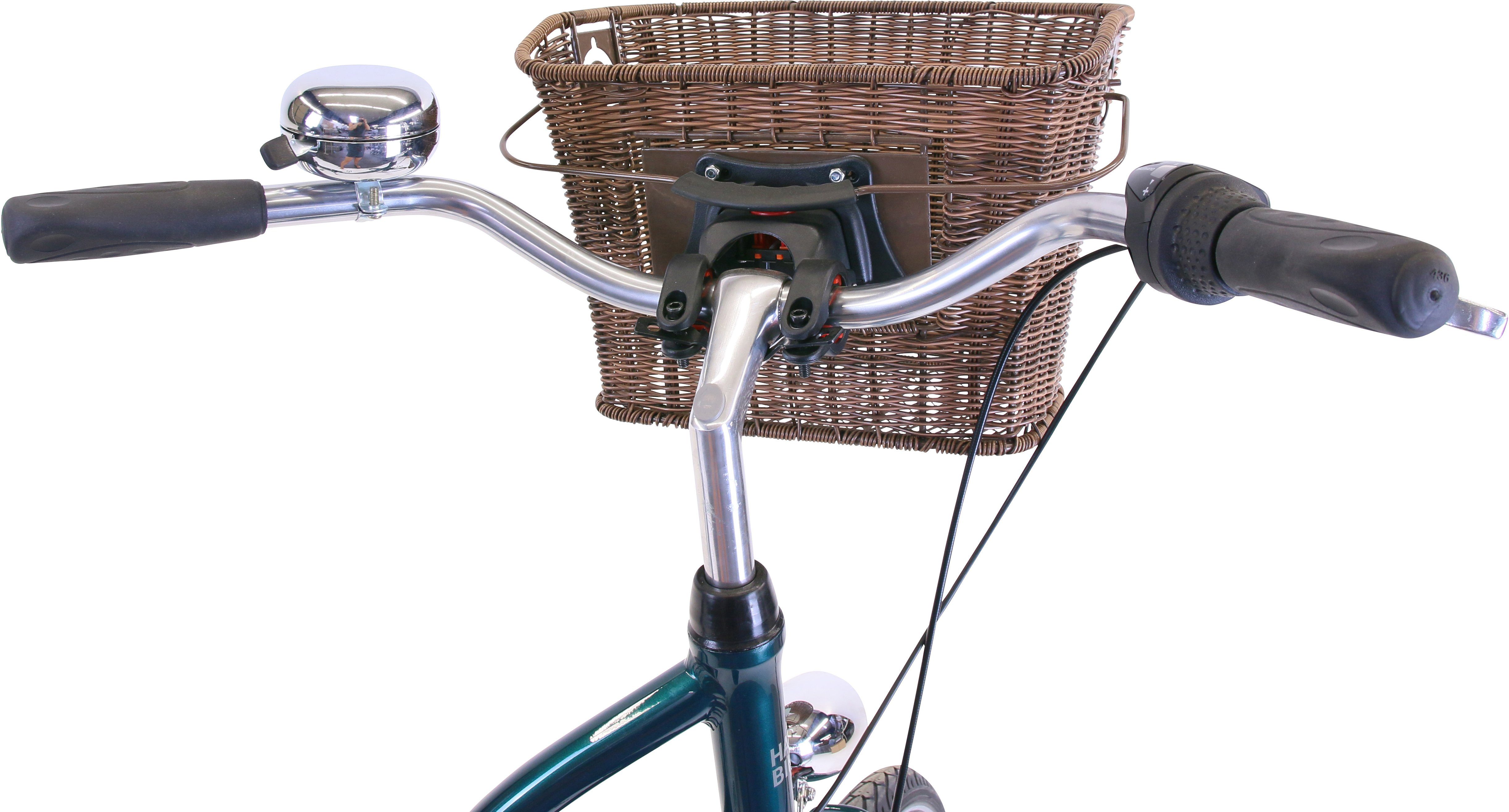 HAWK Bikes Cityrad HAWK City Classic Joy British Green, 3 Gang Shimano Nexus Schaltwerk